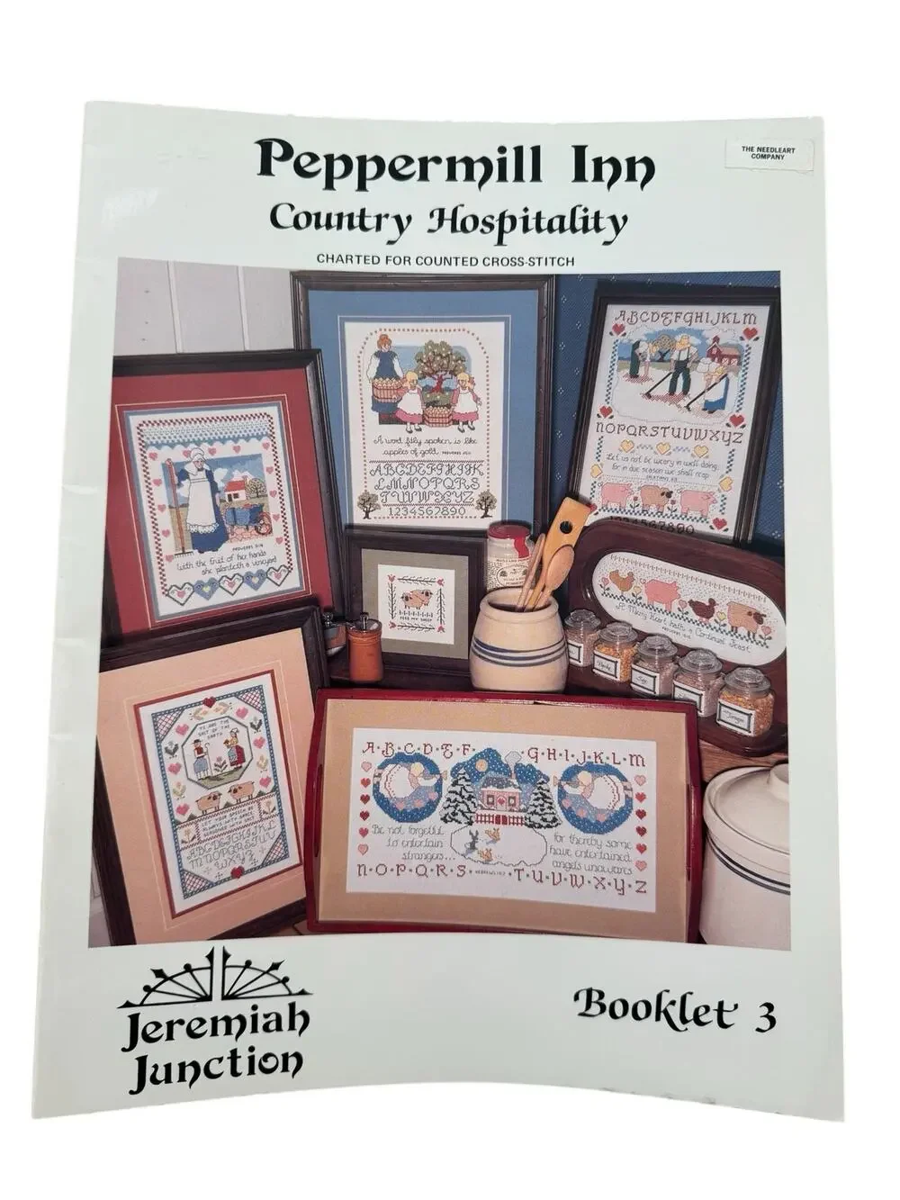 Vintage Country Hospitality Bible Quotes Cross Stitch Design Booklet 15 Designs
